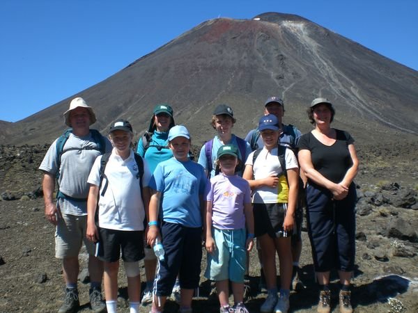 The team in the South Crater