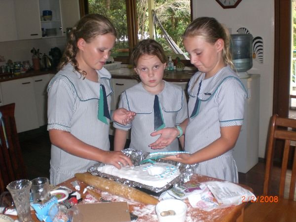 Preparation of the Birthday Cake