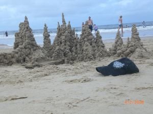 Sandcastle on the Beach