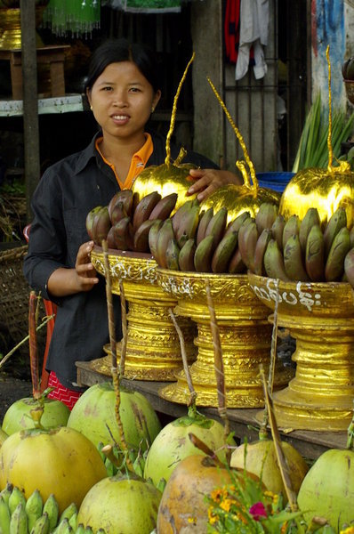 Street seller Yangon