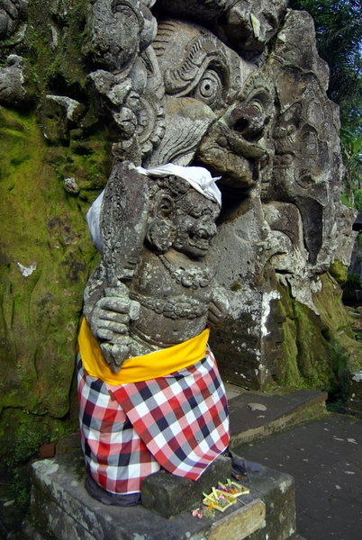 Sacred statues Bali