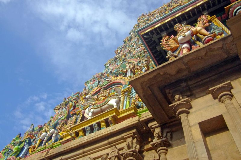 The Gopuram Madurai Temple