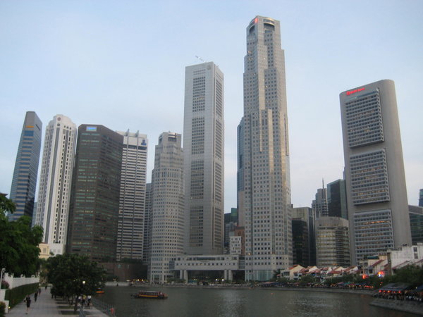 The Skyscrapers of Singapore