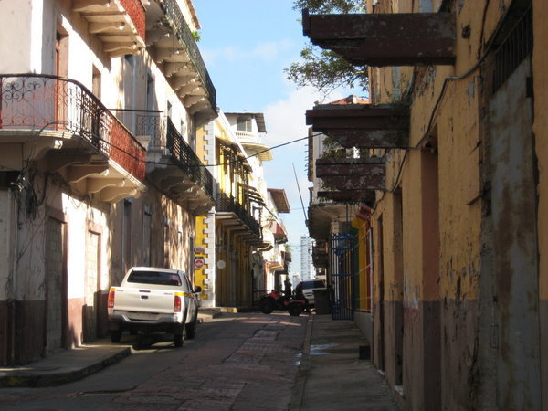 Casco Viejo in Panama city