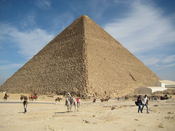 The big pyramid up close