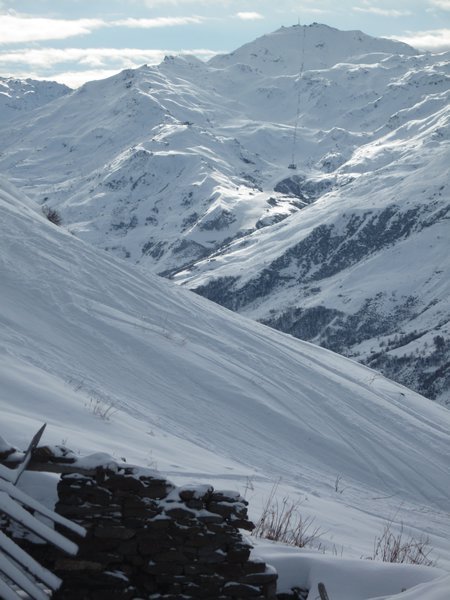 View to Val Thorens