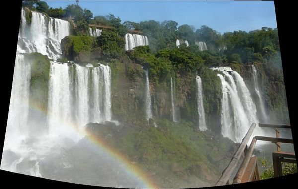 Panorama: Vodopády Iguazú