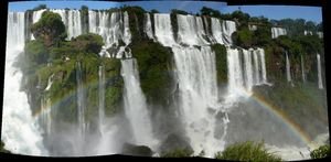 Panorama: Vodopády Iguazú
