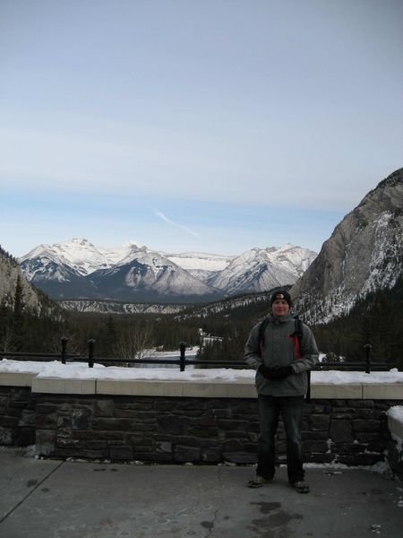 Paul at Banff Springs