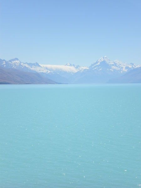 Mt Cook, on the way to Lake Takapo
