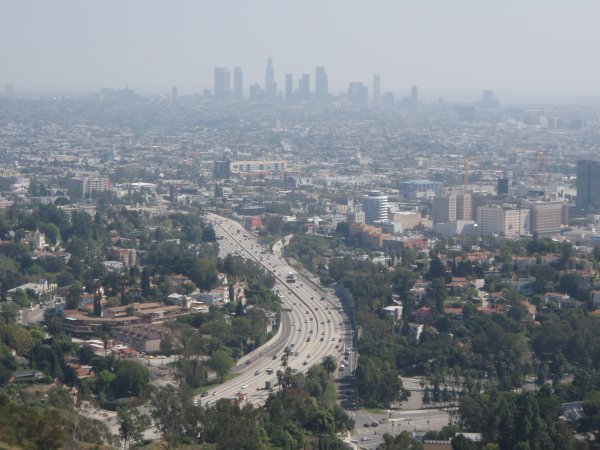 Los Angeles, looking south!