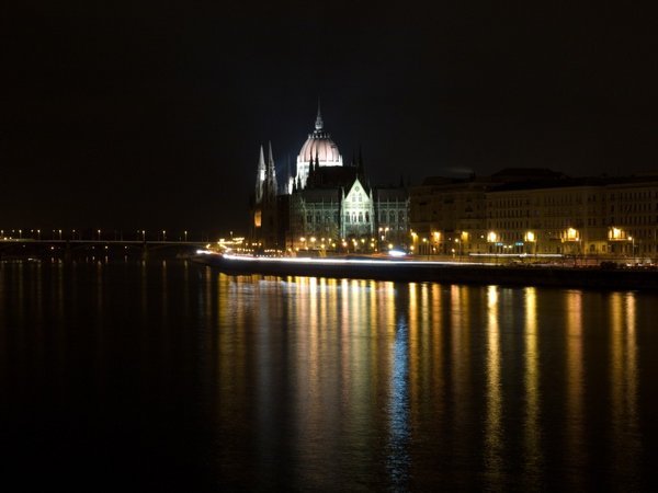 Parliament Building at night