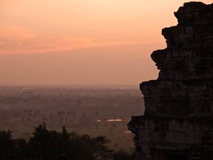Sunset at Bakheng Hill, Angkor Wat
