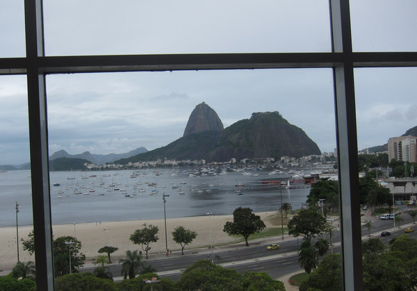 View of Botafogo from mall