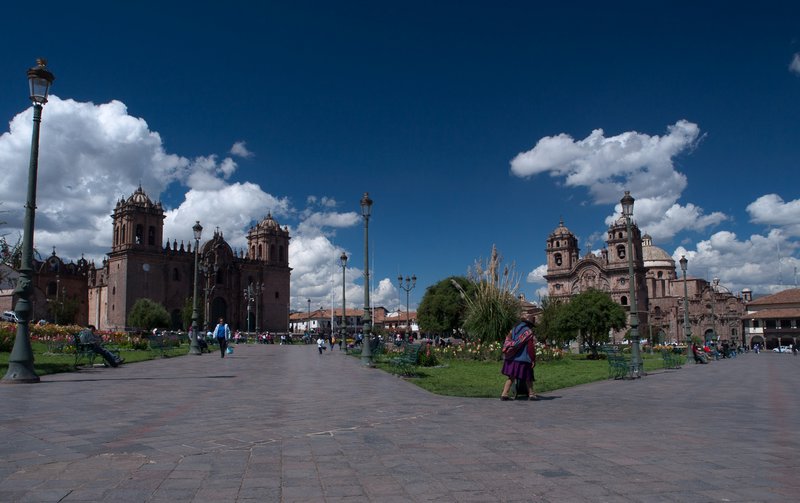 Cusco,  plaza del armas
