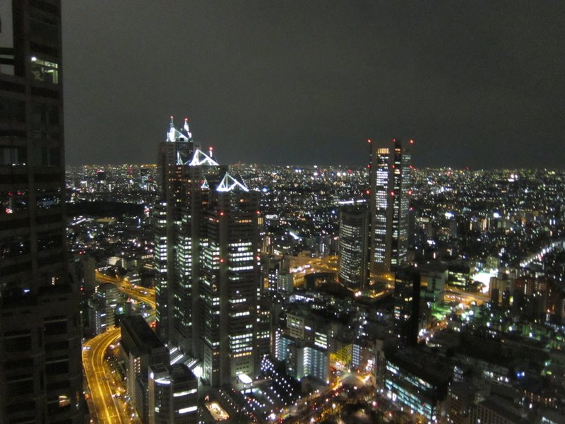 From tokyo metropolitan government building