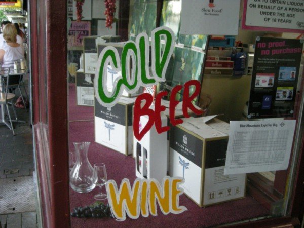 Cold Beer, Wine