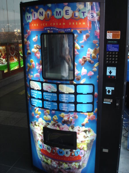 ice cream vending machines