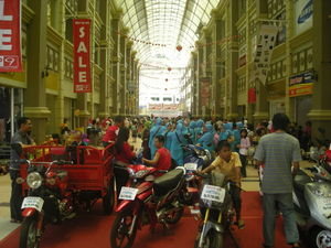 Inside the biggest shopping centre in Batam