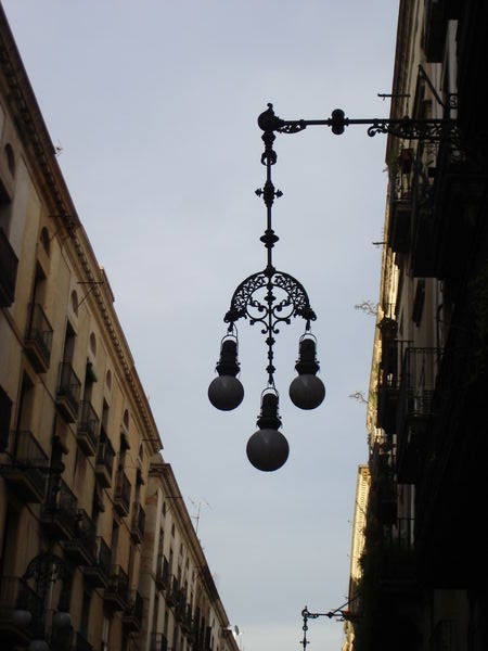street lamps in allicante
