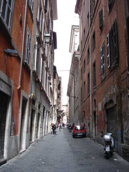 side street near Trastevere