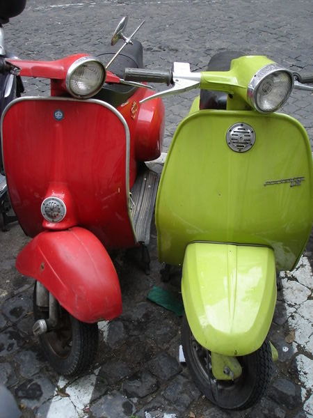 two scooters