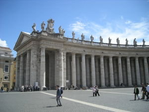 pillars of the vatican