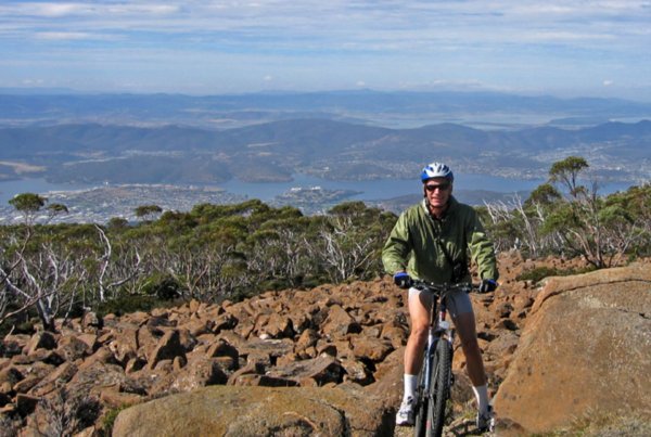 Tasmania Hobart Mt Wellington Steve