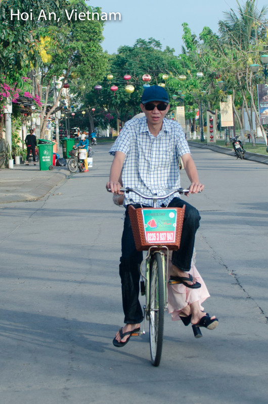 Hoi An, Vientnam Bicycles by Ximena Olds