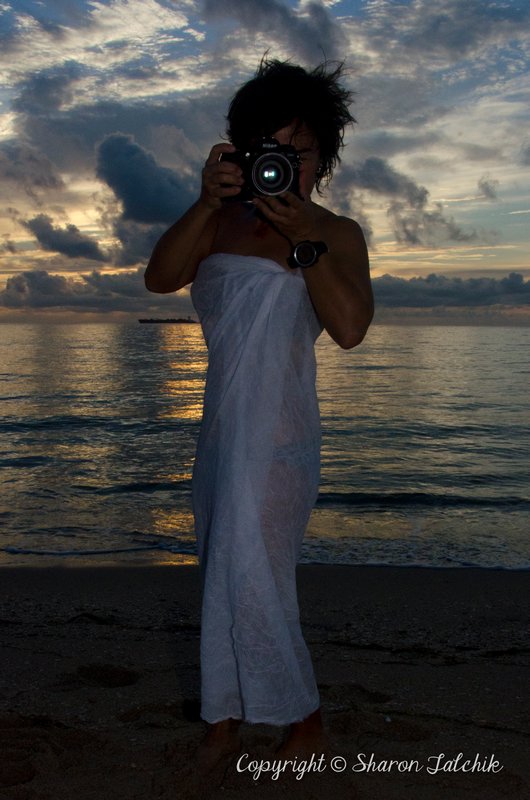 Me at one of the many sunrise photo shoots