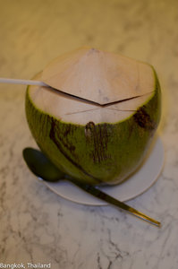 Coconut Juice Yum 80 Baht ($2)