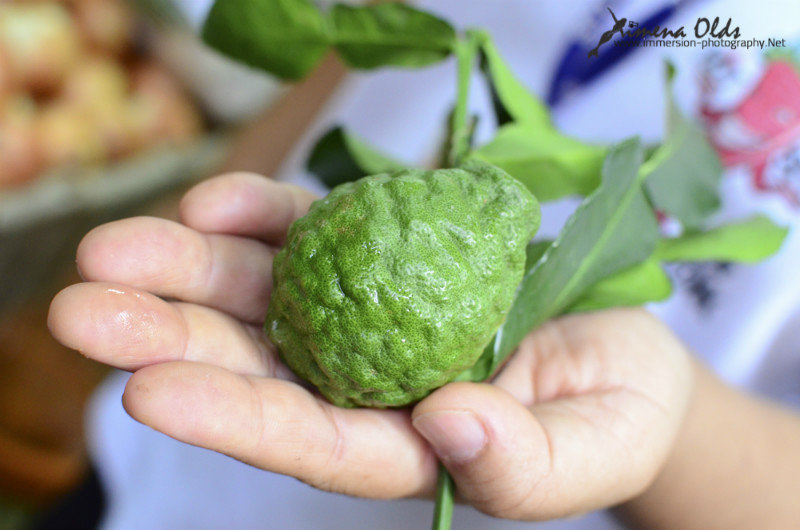 Kaffir Lime and leaf