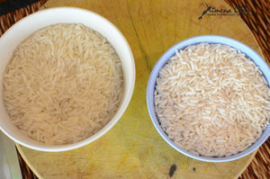 Jazmin Rice and regular rice