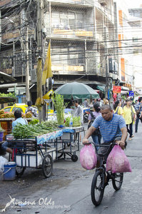 Chinese street market 