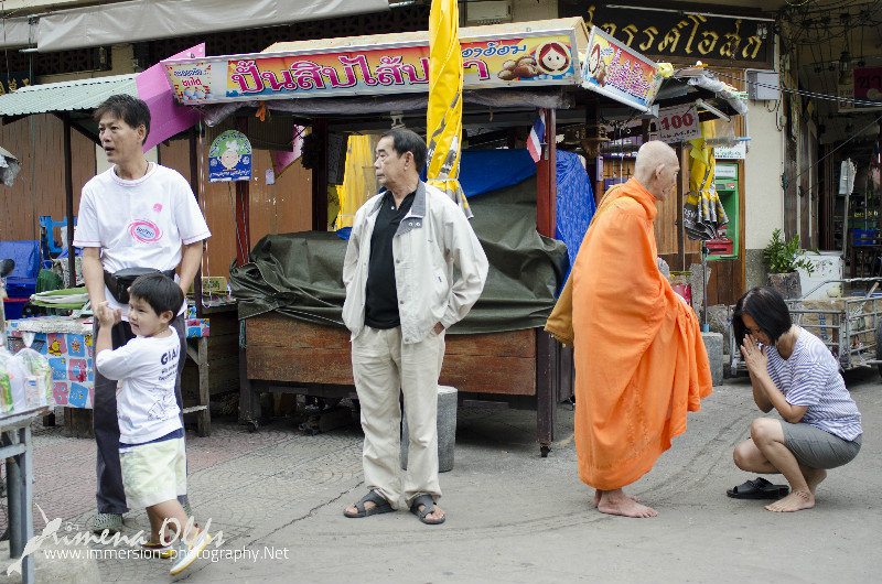 Monks in Amphawa
