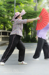 Tai Chi in Lumphini Park- Bangkok-28