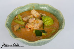 Pork Belly Curry with Swamp Cabbage-4