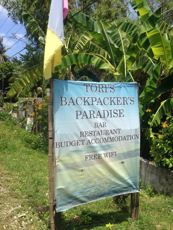 "Tori's Backpackers paradise", Siquijor I, Philippines