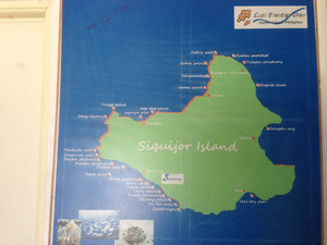 Siquijor Dive Map