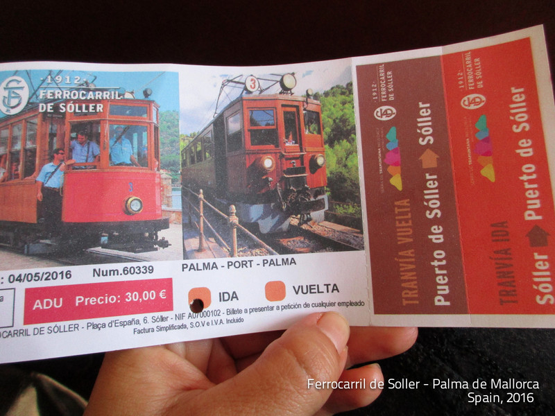 Vintage Train to Soller - Palma - Spain--4