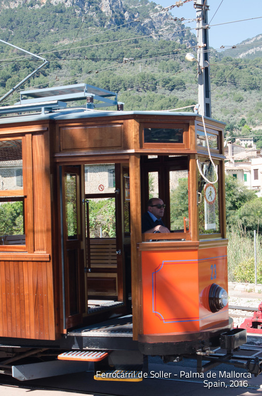 Vintage Train to Soller - Palma - Spain--20