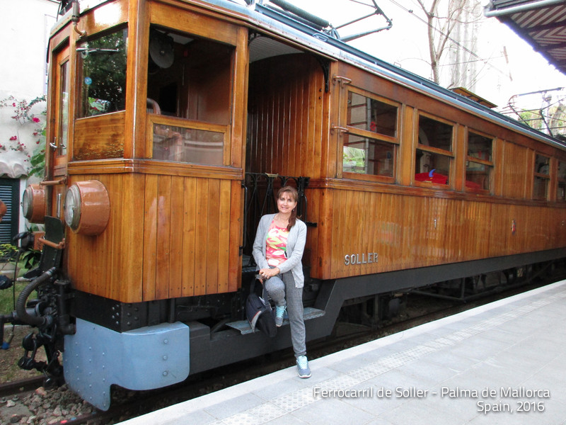 Vintage Train to Soller - Palma - Spain--28