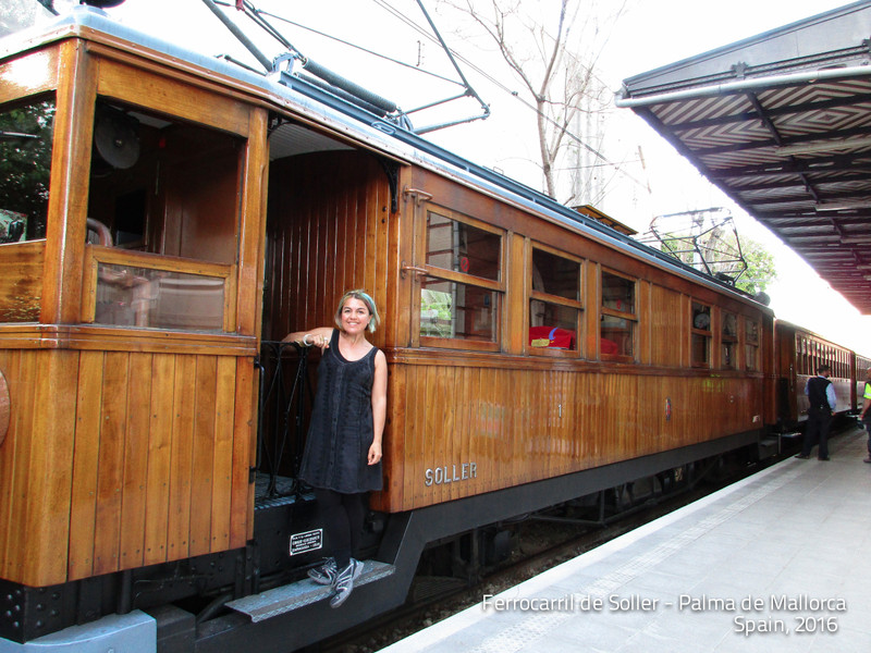Vintage Train to Soller - Palma - Spain--29