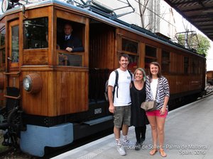 Vintage Train to Soller - Palma - Spain--31