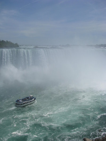 Maid of the Mist, a brave little boat