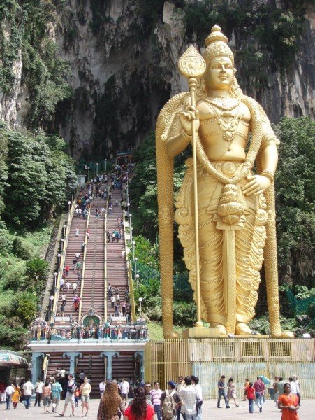 Lord Murugan statue