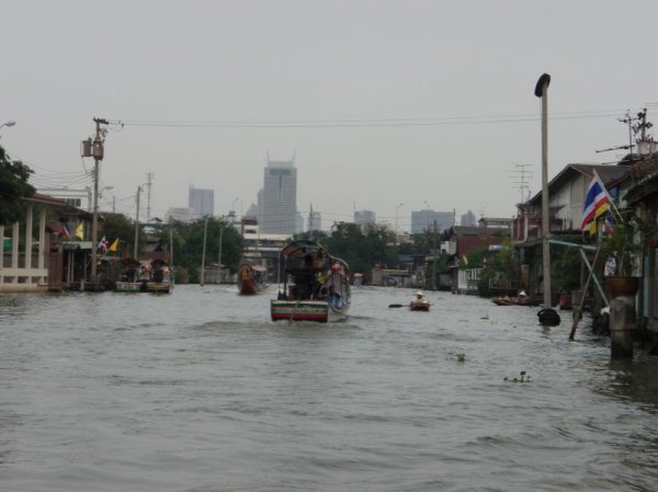 A klong (canal)
