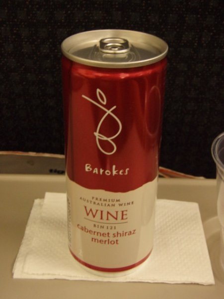 Wine in a can...mmm... classy!