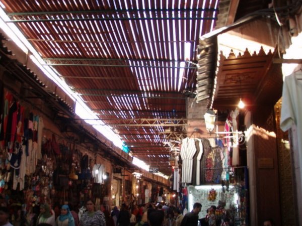 Markets in Marrakech medina
