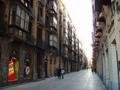 Quaint streets in the Old Town of Bilbao